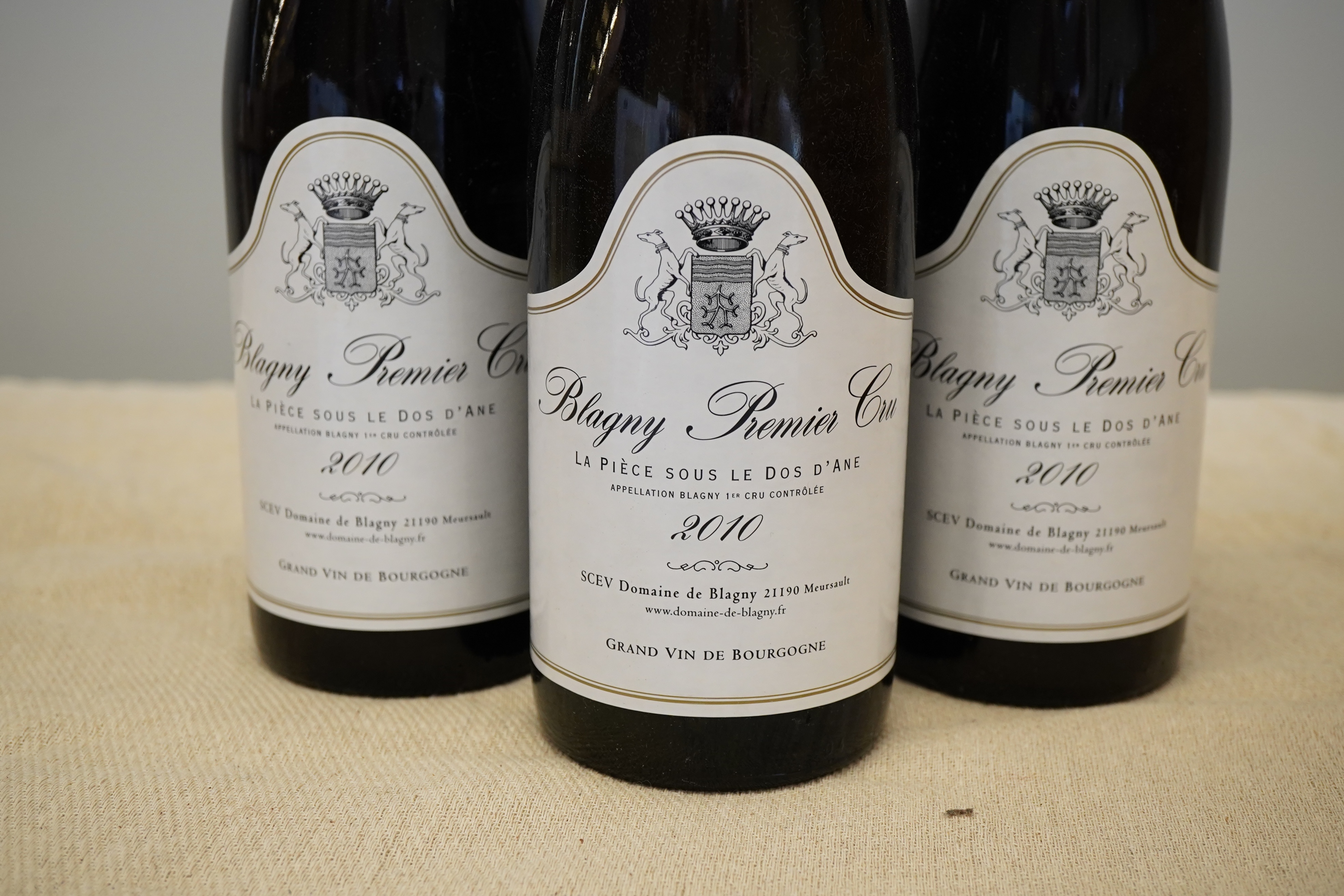 Domaine Chapelle de Blagny, La Piece Sous le Dos d’Ane, 2010